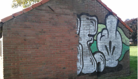 graffiti verwijderen M. van Batenburg